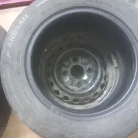 2 عدد لاستیک کارکرده|قطعات یدکی و لوازم جانبی|قم, نخودی|دیوار