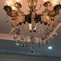 لوستر برنز ۵ شاخه