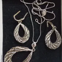 نیم ست نقره