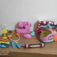 اسباب بازی ماشین لباسشویی اتو چرخ خیاطی جارو برقی