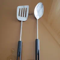 کفگیر ملاقه خارجی استیل سفره بزرگ پتو کرسی پشم