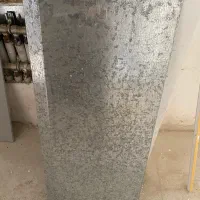 سینی زیر درب طبقات مربوط به آسانسور نو مازاد پروژه