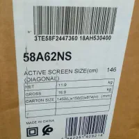 تلویزیون ۵۸ هایسنس|تلویزیون و پروژکتور|اشنویه, |دیوار