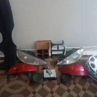 چراغ جلو چراغ عقب طاقچه ظبت