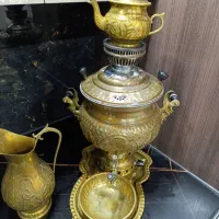 سماور طلایی