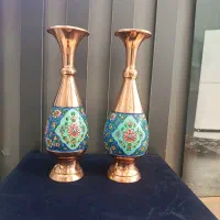 گلدان مسی|صنایع دستی و سایر لوازم تزئینی|اسلام‌شهر, مطهری|دیوار