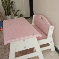 میز صندلی نیمکتی کودک|تخت و صندلی بچه|پردیس, فاز ۳|دیوار