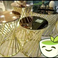 گل میز طلاکوب|مبلمان خانگی و میز عسلی|یاسوج, |دیوار