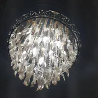 لوستر|لوستر و چراغ آویز|کرج, برغان|دیوار