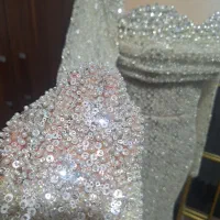 لباس مجلسی خاص و شیک سایز۳۶ ۳۸ رنگ کرم خوش رنگ|لباس|قیامدشت - خاورشهر, |دیوار