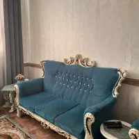 یک دست مبل هفت نفره در حدنوطرح گل رز|مبلمان خانگی و میز عسلی|پاکدشت, حصار امیر|دیوار