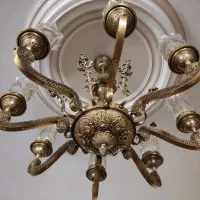 لوستر برنز|لوستر و چراغ آویز|محلات, |دیوار