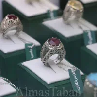 انگشتر نقره های دست ساز با نگین های اصلی|جواهرات|مشهد, هفده شهریور|دیوار
