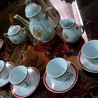 فروش سرویس 17پارچه قهوه خوری دنسی|ظروف سرو و پذیرایی|گنبد کاووس, |دیوار