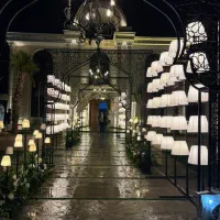 ۱۰۰ نفر مهمان ۲۷۵ تومن عمارت گرمدره