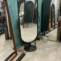 آینه پایه بشقابی فلزی