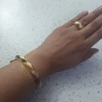 دستبند و انگشتر ست