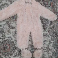 کاپشن سرهمی خزدار  نو . دخترانه