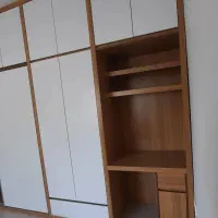طراحی و ساخت کمد دیواری ملامین mdf هایگلاس|جاکفشی، کمد، دراور|اصفهان, خانه اصفهان|دیوار