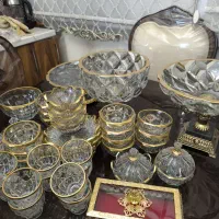 لب طلایی شیرینی و شکلات و آجیل و میوه خوری جهاز