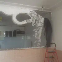 دریل تخریب و کارهای خورده کاری ساختمان|خدمات پیشه و مهارت|دوگنبدان, |دیوار