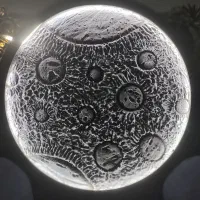 تابلوی شب خواب دیواری ماه