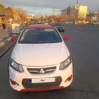 کوییک آر پارس خودرویی سفید قرمز