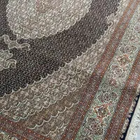 فروش فرش ۶ متری ماهی رج ۴۰ گل ابریشم اقساطی