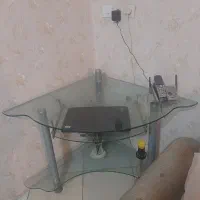میز کامپیوتر  شیشه سکوریت ۱۰۰ میل