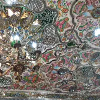 آینه کاری معماری آینه آویز مقرنس ترنج گره دکوراتیو|آینه|شیراز, شاهچراغ|دیوار