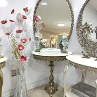سرویس کامل آنتیک با شمعدان کریستال