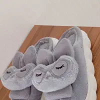 دمپایی پشمی نو نو|کیف، کفش، کمربند|قم, شاه ابراهیم|دیوار