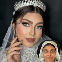 میکاپ وشنیون ویژه ویژه با هم فقط ۱۵۵۰|خدمات زیبایی و سلامت|تهران, افسریه شمالی|دیوار