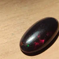 نگین اوپال مشکی درشت|جواهرات|زنجان, |دیوار