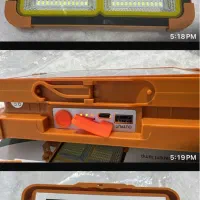 لامپ و پاوربانک و چراغ اضطراری انرژی خورشیدی
