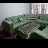 مبل راحتی ۷نفره ومیز|مبلمان خانگی و میز عسلی|سبزوار, توحیدشهر|دیوار