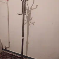 چوب لباسی ایستاده استیل ۶ شاخه