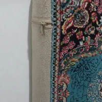 یک جفت پشتی طرح فرش گل برجسته نو وسالم|پشتی|تهران, جی|دیوار