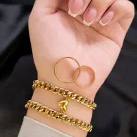 دستبند ست قلبی