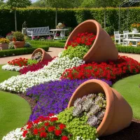 طراحی و رسیدگی فضای سبز، کاشت گل و گیاه (شیراز)