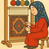 جشنواره اموزش قالی بافی