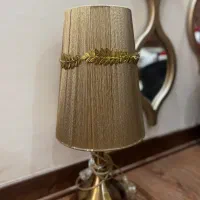 آباژور طلایی فلزی ترک