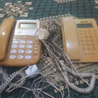 دوعددگوشی تلفن رومیزی