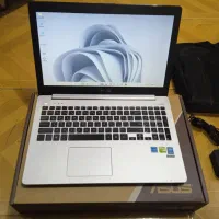 لپتاپ ASUS K551 LB با جعبه و وسایل جانبی