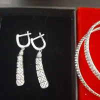 النگو و گوشواره نقره
