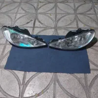 ی جفت چراغ جلو ۲۰۶ دوربین دنده عقب با کل سیم کشی