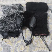 اینه موتور کیلیک و دستکش|موتورسیکلت|صباشهر, |دیوار