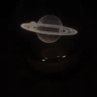 گوی کریستالی طرح زحل