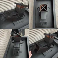 آتشدان منقل کباب مسافرتی ورق بزنید|کوهنوردی و کمپینگ|رشت, بالاکویه|دیوار