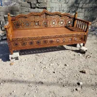 تخت سنتی مبل سنتی مدل شاه عباسی منبت